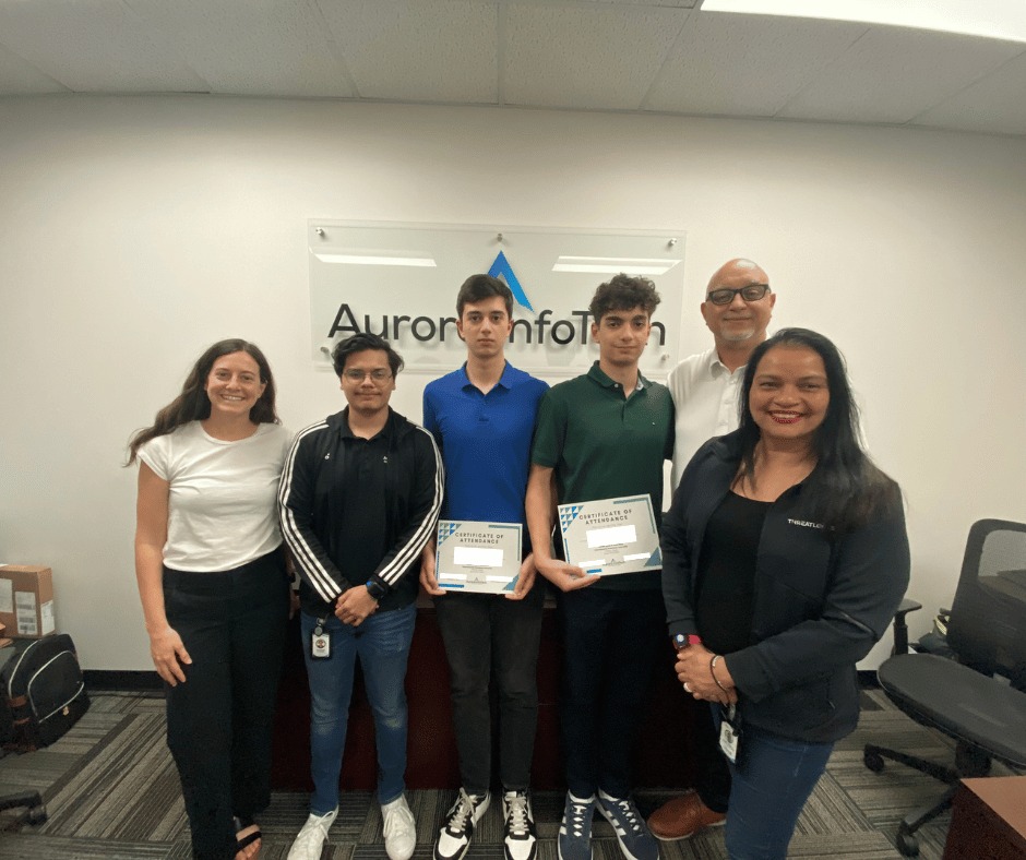 Aurora InfoTech's Internship Program in Partnership with Florida Preparatory Academy